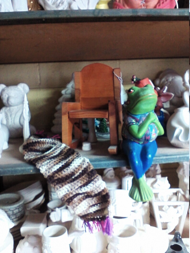 Ceramic frog garden statue gifts for her green frog decor ...