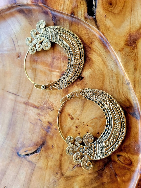 Brass hoops crafts sale