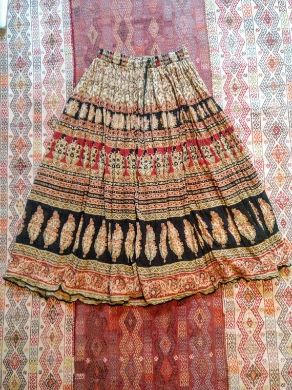 India Gauze Skirt, Bohemian Love Story, Radiant Co
