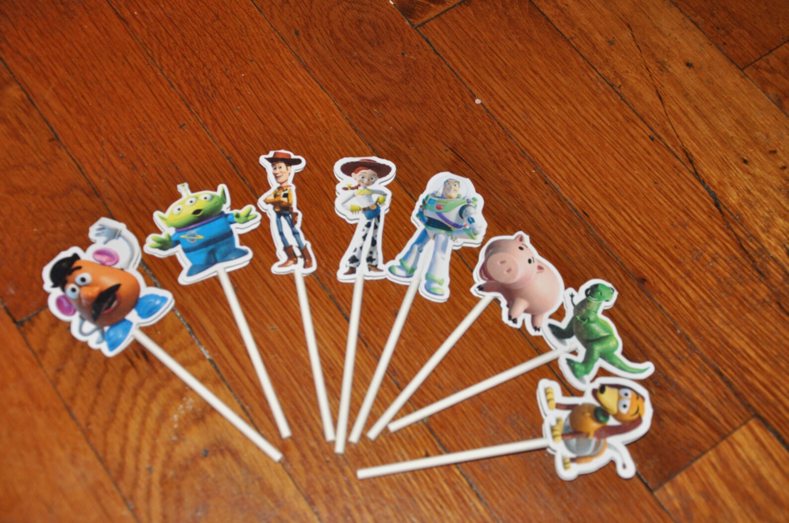 Toy Story Cupcake Toppers Set of 12 Etsy
