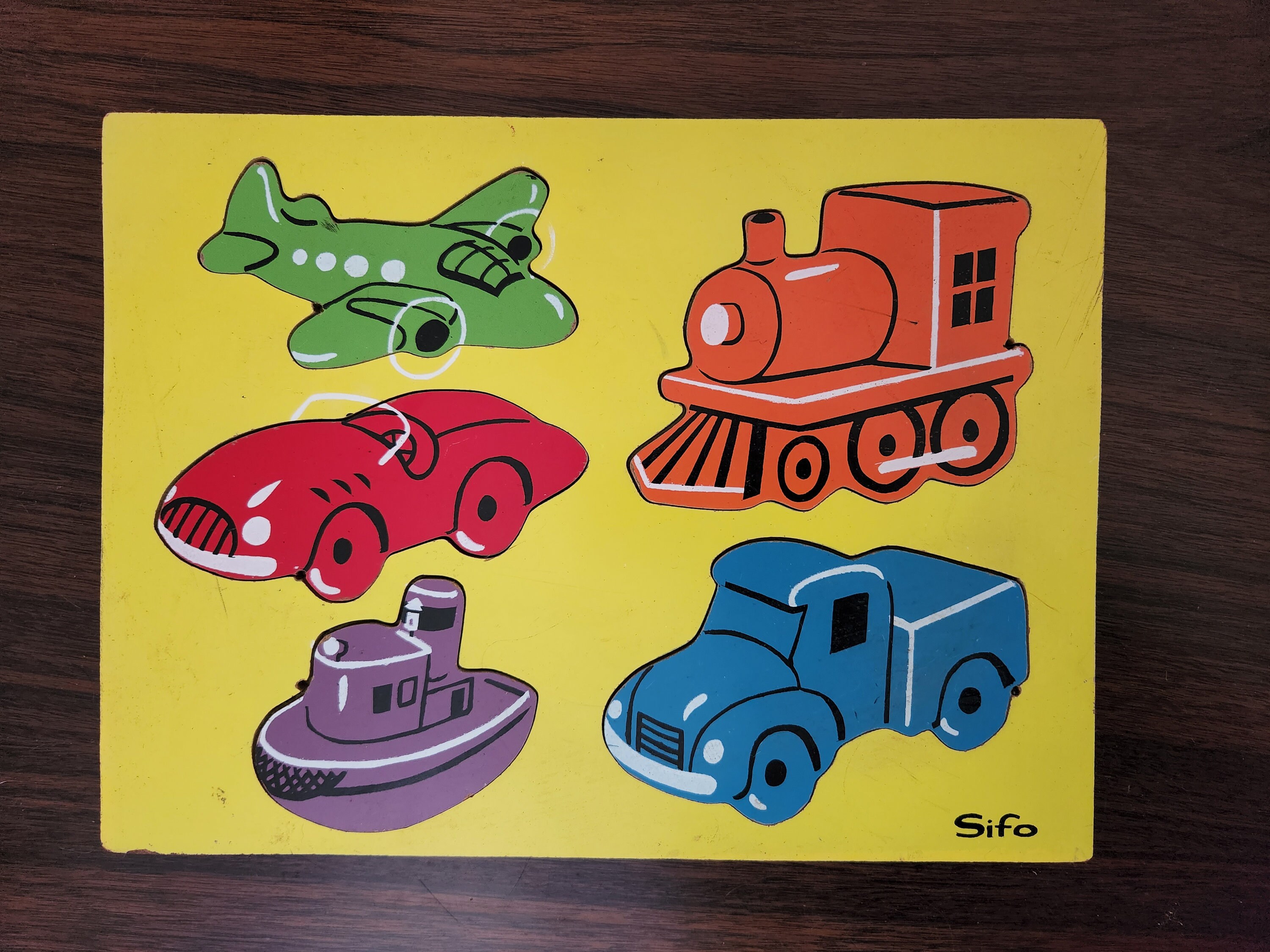 Vintage Wooden Puzzles Sifo 1960 Etsy