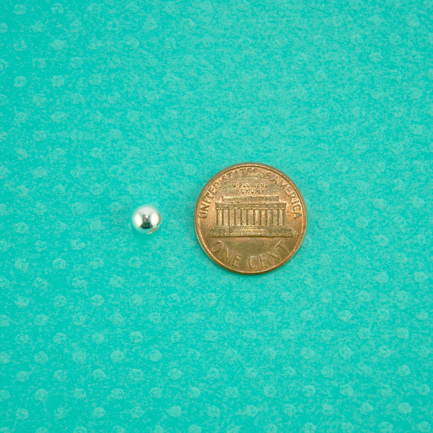 5 Mm Sterling Silver Spacer Bead Price is per 10 Pieces Etsy Canada