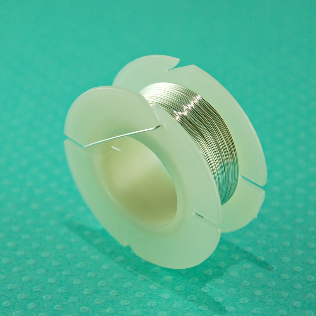 Sterling Silver Wire, 24 Gauge 0.511mm, Dead Soft DS Sold per 3 Feet