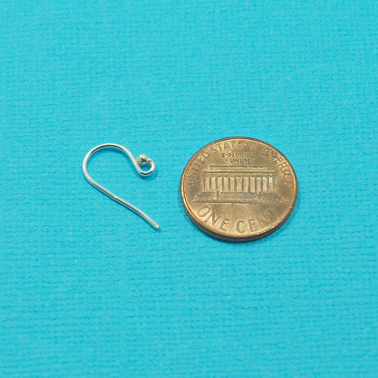 19 Mm Sterling Silver Ball Head Ear Hooks 20 Gauge Sold Etsy