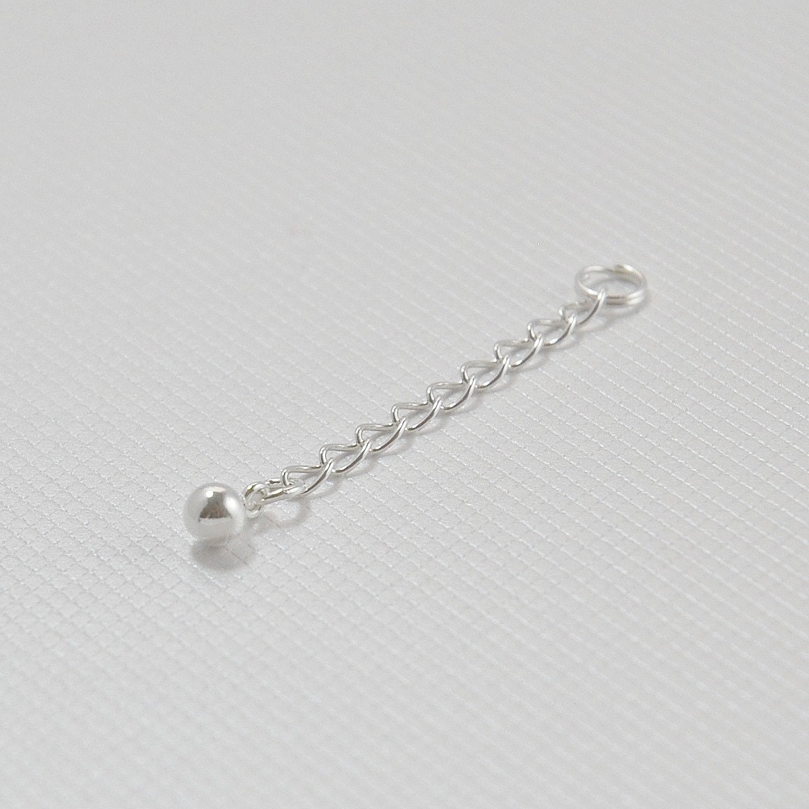 Sterling silver necklace extender 5pcs or more 1.5 inch Etsy