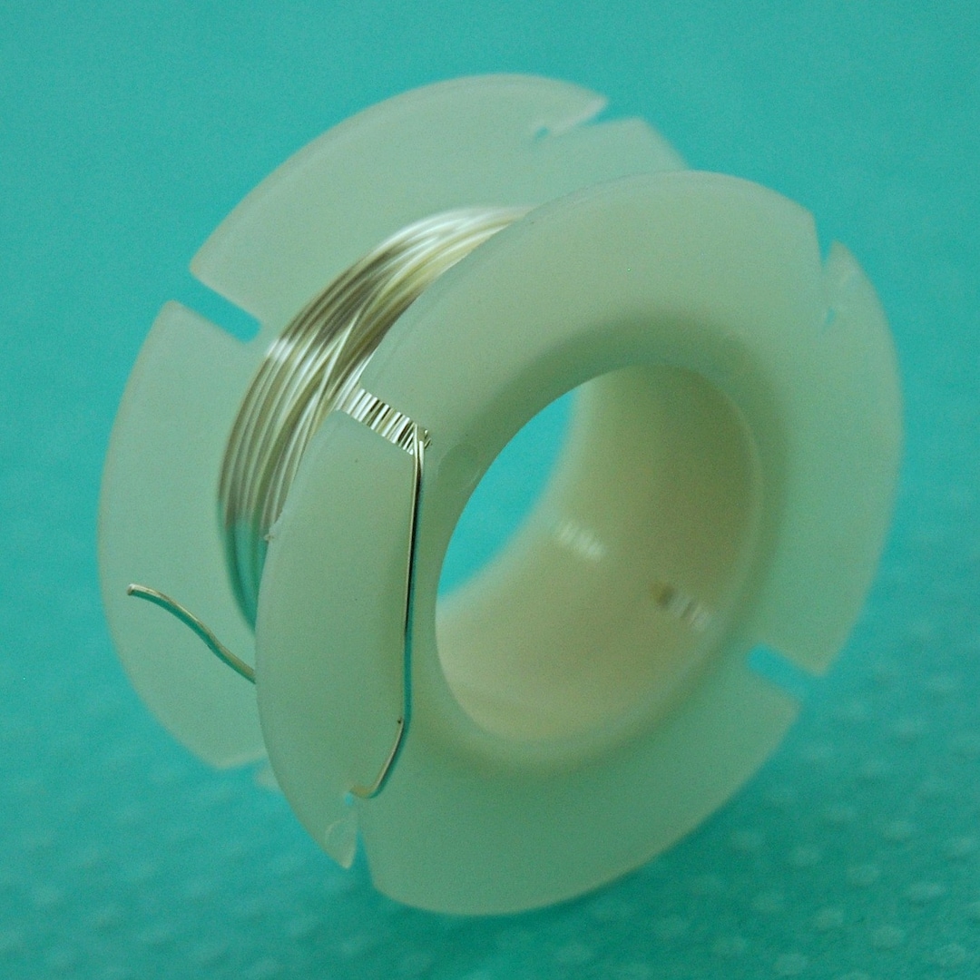 Bulk Silver Wire 20 Gauge 0.812mm Round Dead Soft DS Sold per Foot