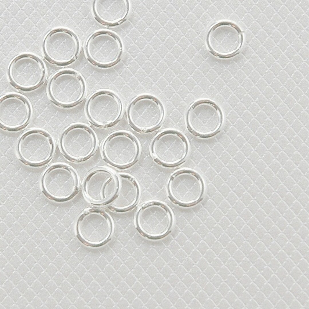 5 X 1 Mm Closed Sterling Silver Jump Ring 18 Gauge .925 Etsy Canada