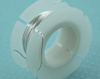 20 gauge (0.812mm) .925 sterling silver jewelry wire, Dead Soft (DS)