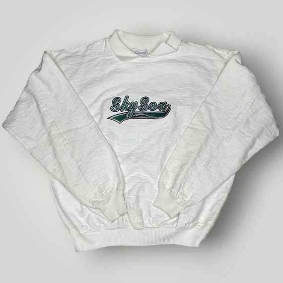 Vintage Top 1990s Sky Sox Cotton Pullover FV1245 … - image 1