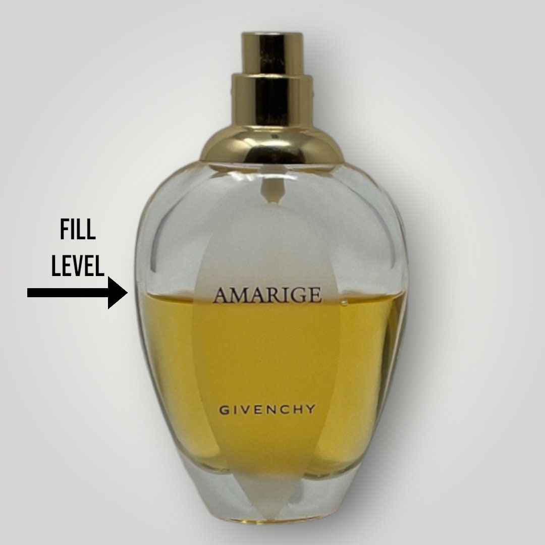 Vtg Amarige Givenchy Perfume Eau De Toilette 50ml 1.7 Oz READ Etsy