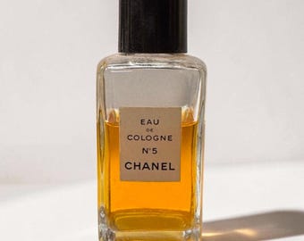 Vtg Perfume READ Vintage 70s CHANEL No 5 Eau De Cologne 2 Oz