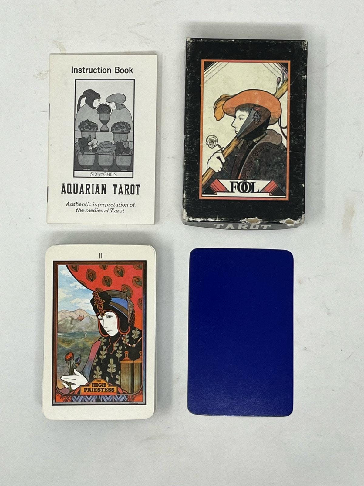AQUARIAN TAROT 1970ビンテージ 【公式通販】