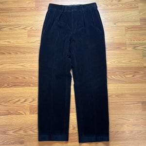 Ralph Lauren Pleated Corduroy Pants - Etsy