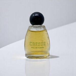 Vtg Perfume READ Cresus by Guerlain Mini Eau De Toilette 7 ml Rare Discontinued