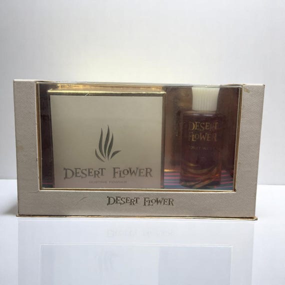 Vtg Perfume READ Shulton Desert Flower Perfume Set NIB Cologne