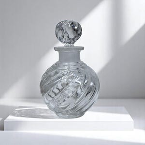Vtg READ Antique Baccarat Perfume Bottles French 19th Century Perfume Crystal