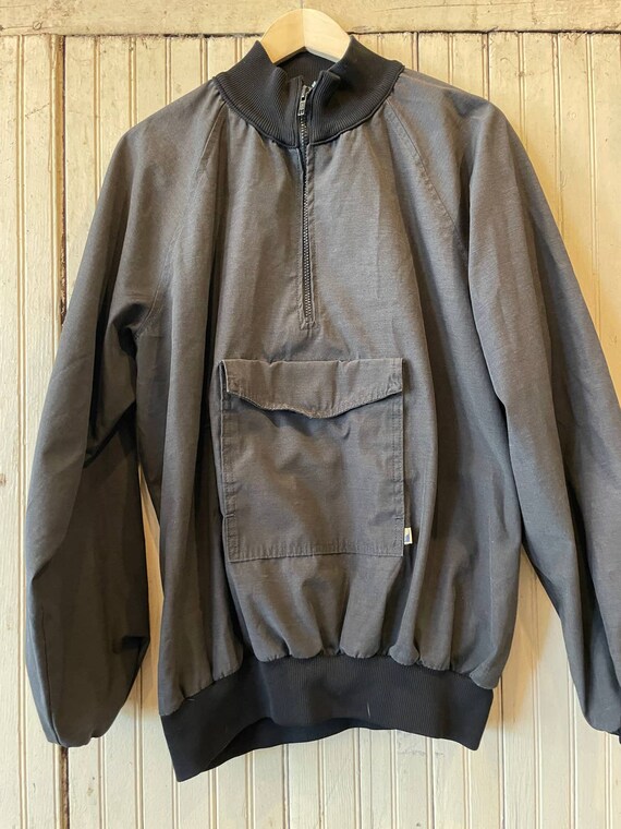 Vtg Vintage 1990s Black Windbreaker 