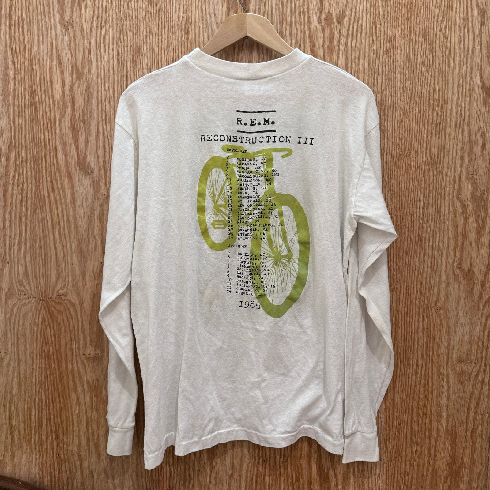 90s R.E.M. RECONSTRUCTION バンドTシャツ　XL 90s R.E.M. RECONSTRUCTION バンドTシャツ XL