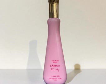 Vtg Perfume READ Coty L'Aiment Cologne Spray 3.5 Fl Oz Pink Bottle Brand New