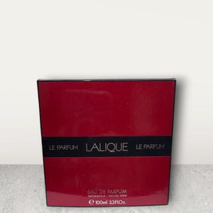 Vtg Perfume READ Eau de Parfum Lalique Le Parfum 100 ml 3.3 Fl. onces PNE