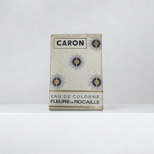 Vtg Perfume READ Caron Fleurs de Rocaille 4.5 ml Miniature Eau De Cologne NIB