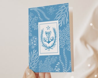 Vintage Stella Maris Catholic Greeting Card | Virgin Mary (Digital Download)