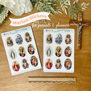 Catholic Rosary Quote Sticker, Catholic Sticker for Phone Case