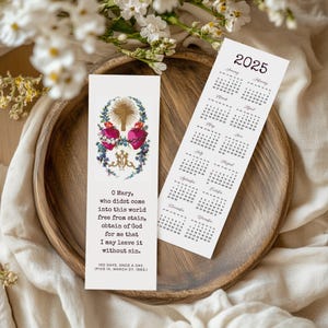 Catholic Bookmarks - Indulgence Prayer - Printable Gift - Religious Keepsake for All Ages - Instant Download - Perfect for Book Lovers
