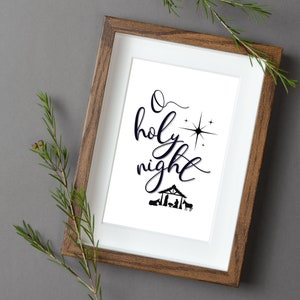 Christmas Wall Art Printable | Christmas Decor | Modern Holiday Decor | Christmas Wall Art | Digital Art