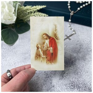 Editable First Communion Prayer Card Template | First Communion Template | Holy Communion Favors for Girls, Communion Prayer Corjl Template