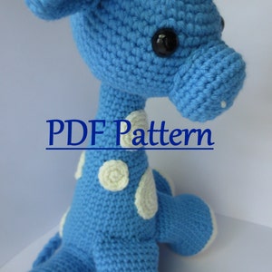 CROCHET PATTERN Amigurumi Giraffe,Crochet Amigurumi Pattern Giraffe, Crochet Giraffe Amigurumi Pattern, Amigurumi Crochet Giraffe Pattern image 1