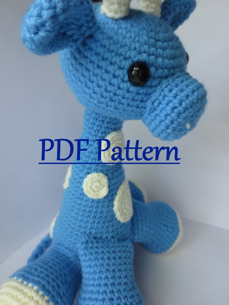 CROCHET PATTERN Amigurumi Giraffe,Crochet Amigurumi Pattern Giraffe, Crochet Giraffe Amigurumi Pattern, Amigurumi Crochet Giraffe Pattern image 1