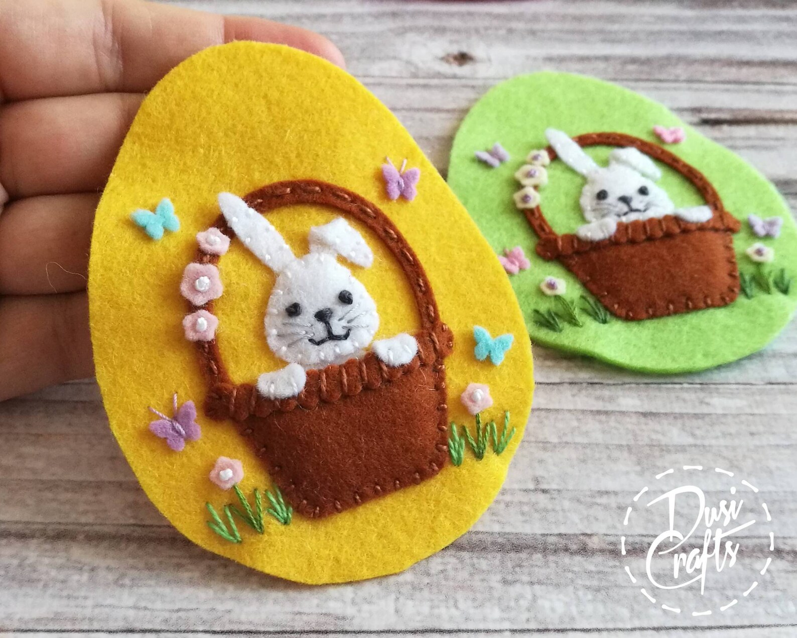 Personalized Easter Gift Bunny in Easter Basket Easter Etsy