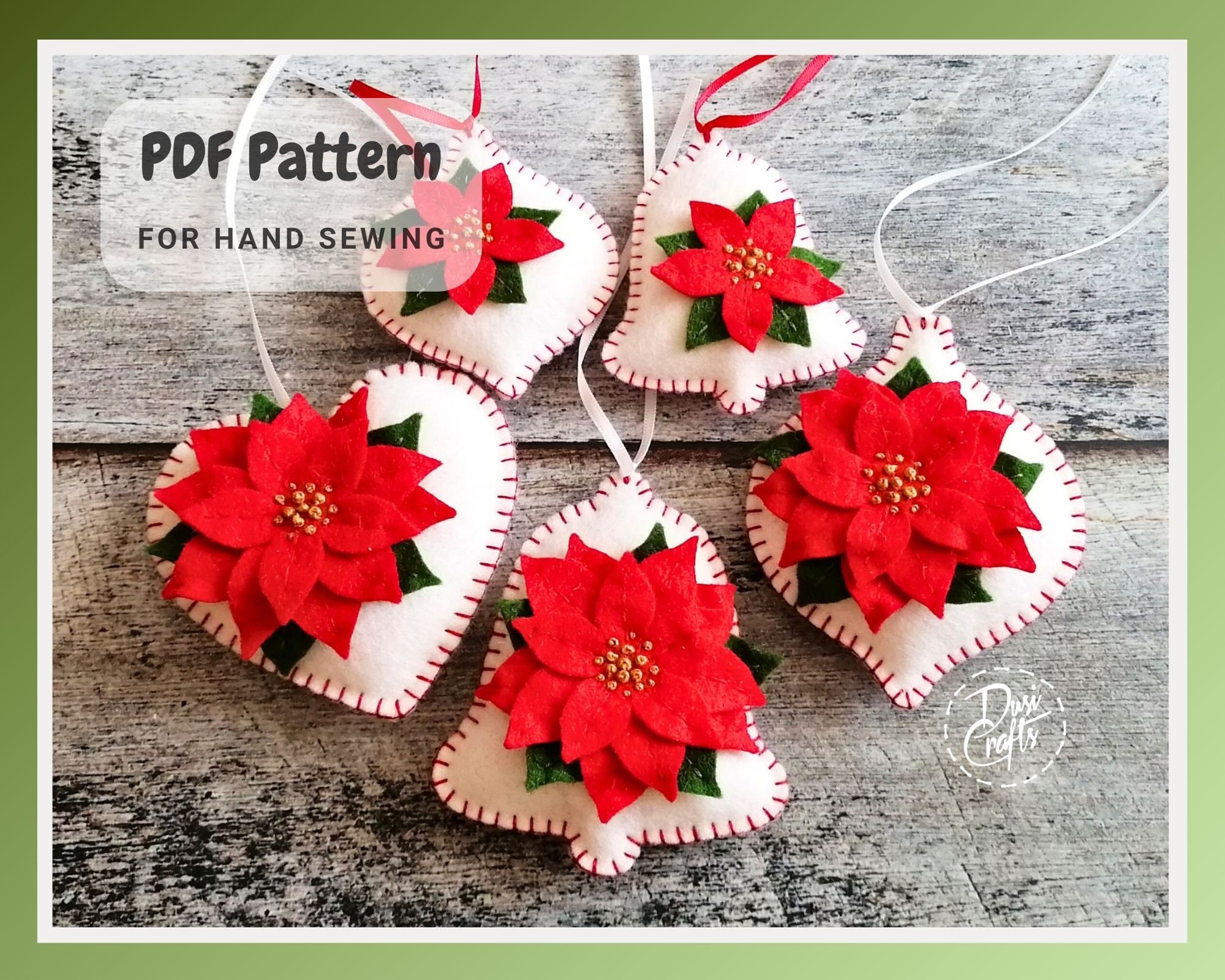 Gefilzte weihnachtsstern - Etsy.de