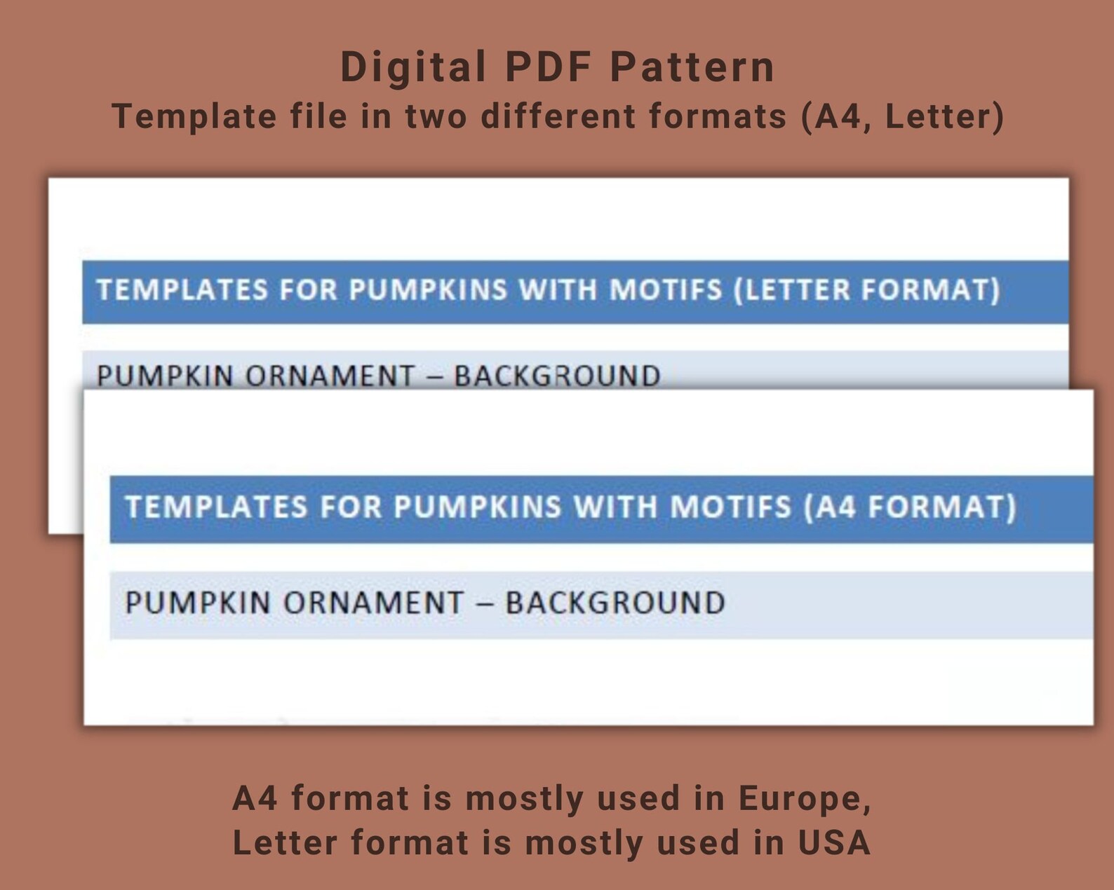 Pattern Bundle for Felt Pumpkin Ornaments PDF Tutorial &amp; - Etsy