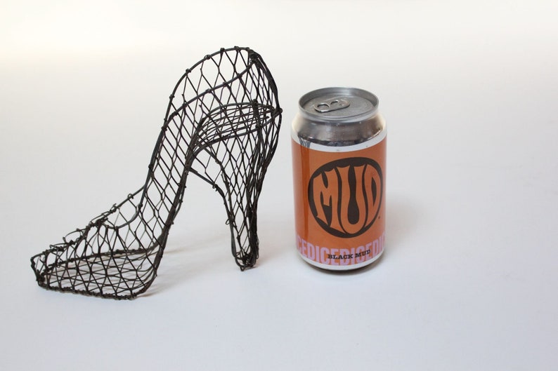 Vintage Wire Mesh High Heel Form Catchall - Etsy