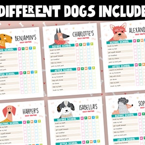 Daily Routine for Kids, Editable Chart for Kids, Printable to Do List ...