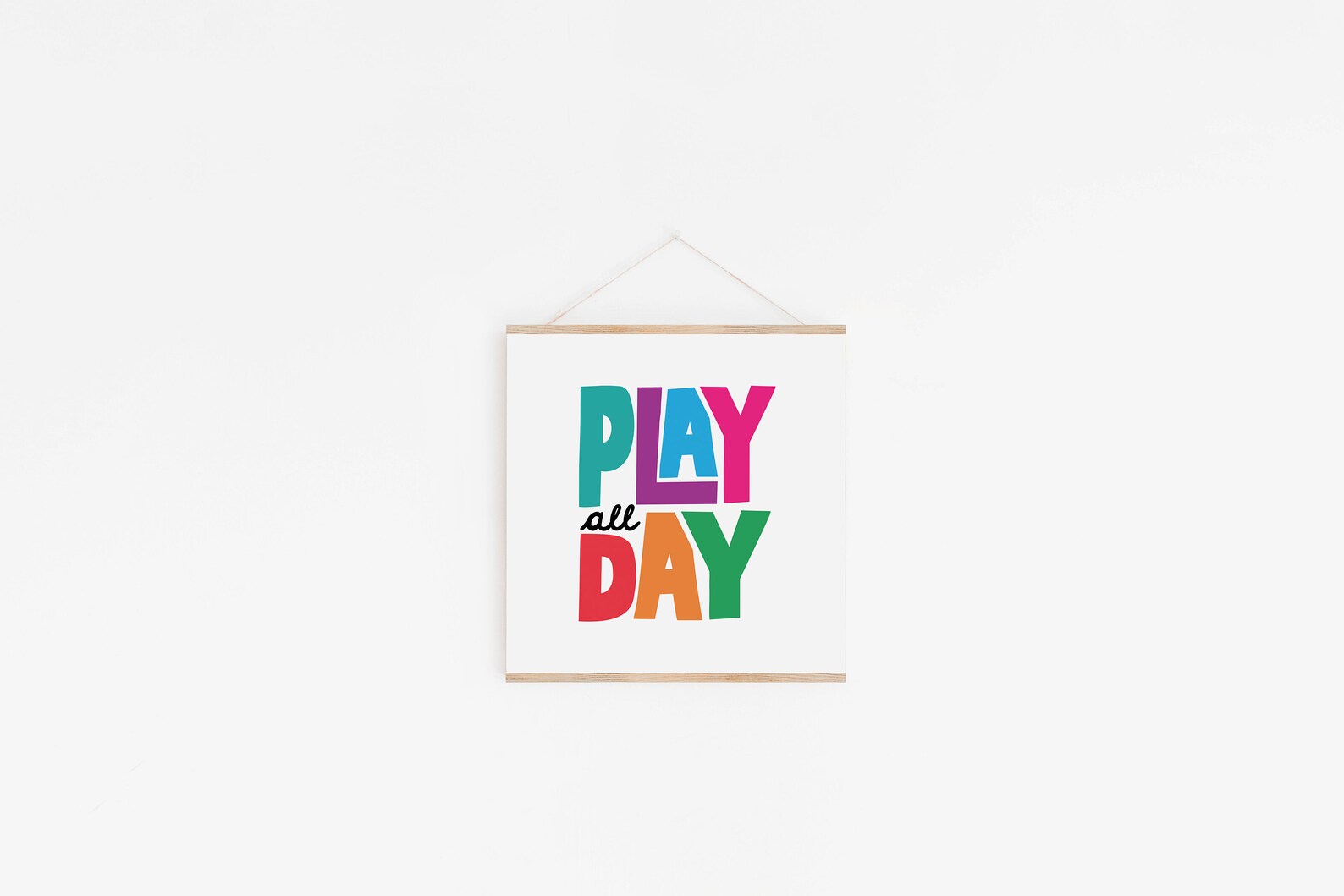 Playroom Poster Printable Kids Print Kids Poster Printable Poster for Kids Colorful Art Playroom ...