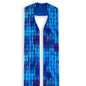 Clergy Stole, Blue Clergy Stole, Dream Clergy Stole, Personalized Embroidery, Advent Stole, Dreams Clergy Stole,  Lent Clergy Stole