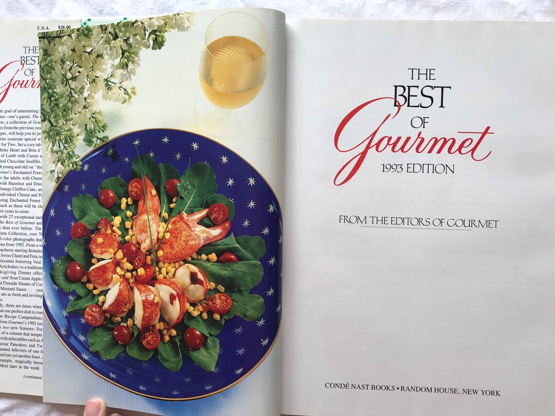 The Best of Gourmet 1993 Edition Gourmet Cook Book Etsy