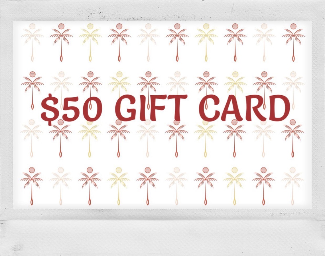 50 DOLLAR GIFT CARD Etsy