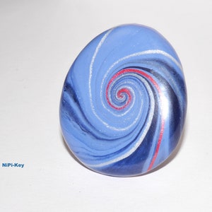 Polymer Clay Ring WHIRLWIND image 4