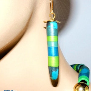 Polymer Clay Jewelryset WATERWORLD image 4