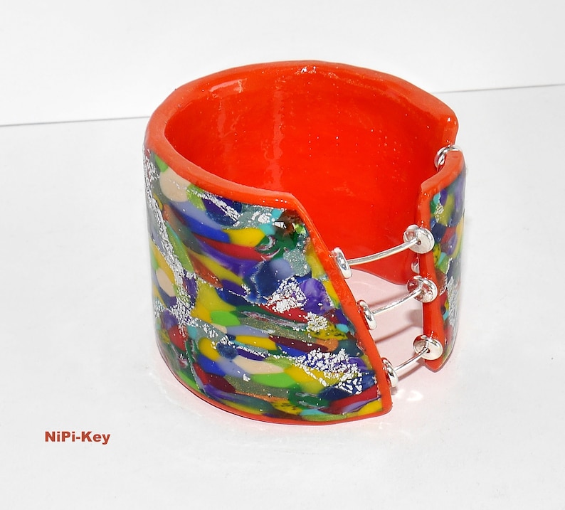 ManEGEFREITOO bangle made of polymer clay polymer clay polymer