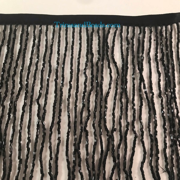 Bugle Bead Trim Etsy