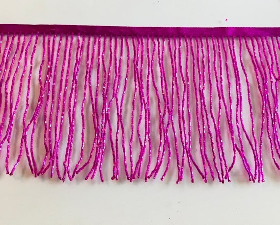 Pink Beaded Trim Pink Beaded Trim