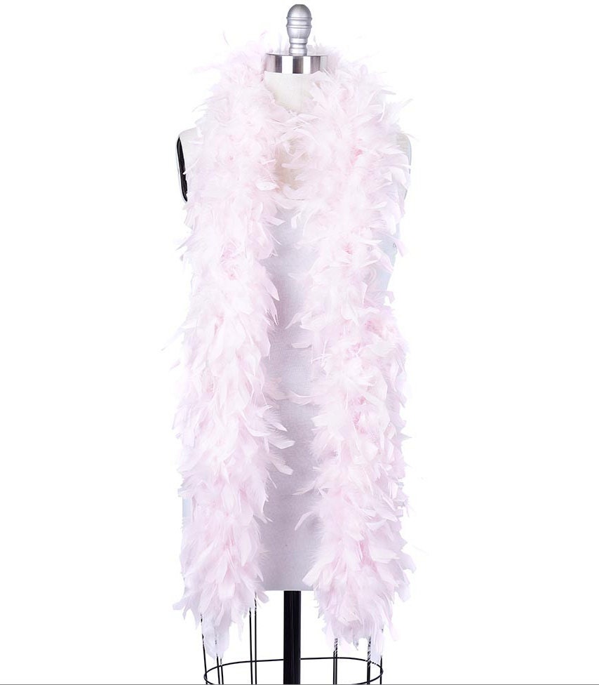 Light Pink Chandelle Feather Boa