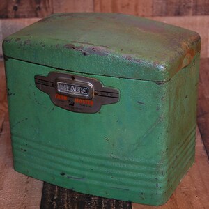Vintage Sears Electric Fence, vintage farmhouse green electric fence, vintage home decor, ranch house decor, 1940's farmhouse Free Shipping image 4