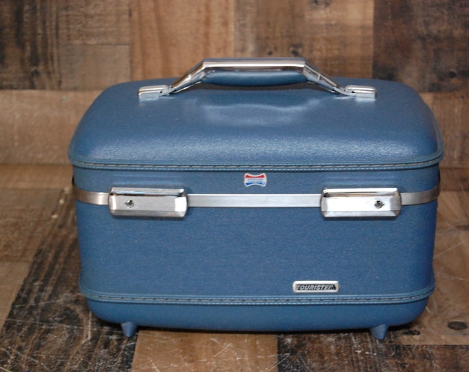 Vintage Train Case Vanity Case Railroad Train Case Travel Etsy