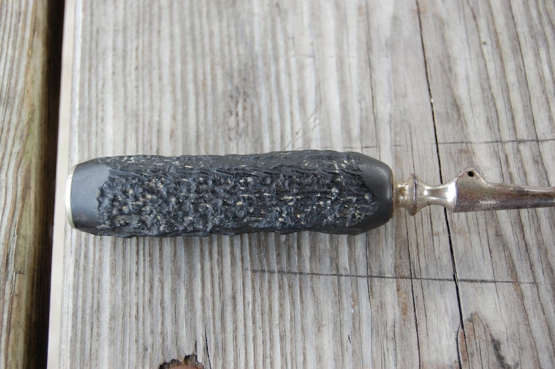 Vintage Bone, Antler Handle Knife Fork bild 3